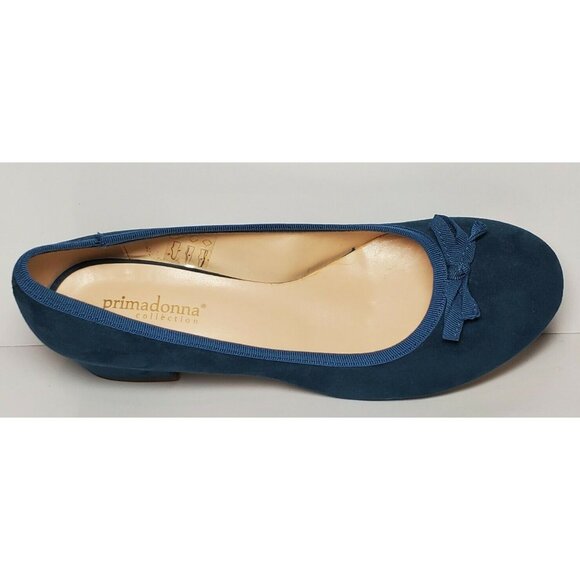 PRIMADONNA COLLECTION WOMEN'S EURO 39 BOW COLOR- BLUE JEAN NEW PD011340050MI - Picture 9 of 12